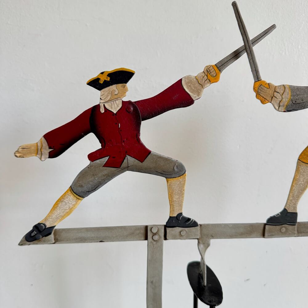 Vintage SKY HOOK Dueling Sword Fight Kinetic Pendulum Balance Toy - Picture 3 of 6